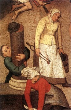  Younger Deco Art - Proverbs 1 peasant genre Pieter Brueghel the Younger